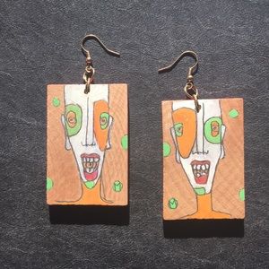 Marlis Clown Earrings